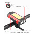 Mountain Bike Lights Powerful XPE COB rechargeable riding bicycle front light Manufactory